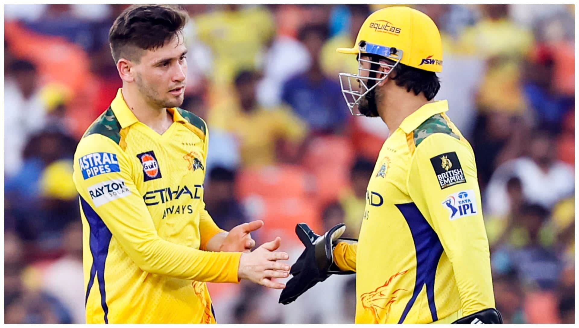 MS Dhoni’s Magic Works Off the Field as Noor Ahmad Shines Again vs KKR IPL 2026 Akeal Hosein