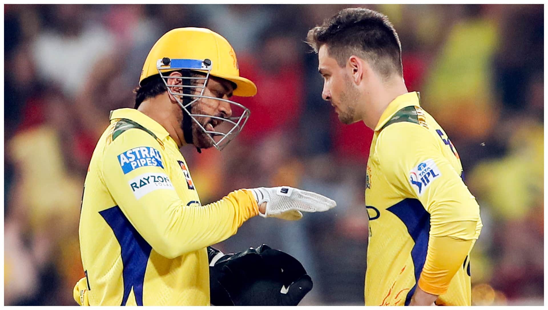 MS Dhoni’s Magic Works Off the Field as Noor Ahmad Shines Again vs KKR IPL 2026 Akeal Hosein