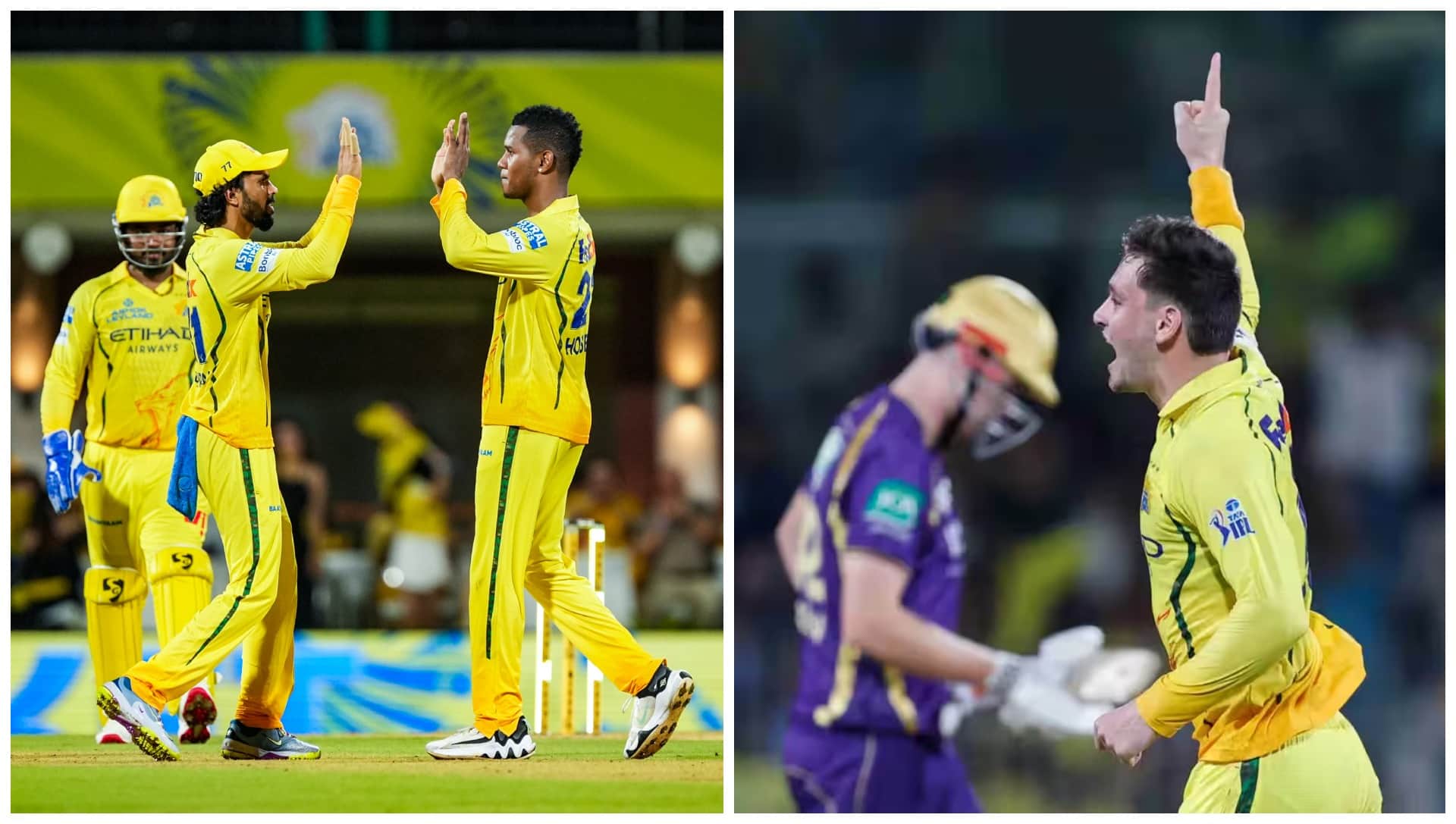 MS Dhoni’s Magic Works Off the Field as Noor Ahmad Shines Again vs KKR IPL 2026 Akeal Hosein