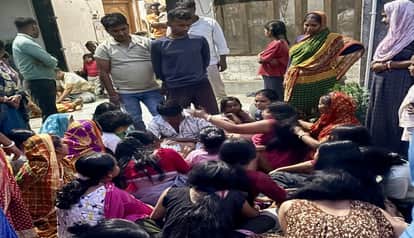 two-year-old boy died after falling into a pit in Shakti Farm, causing chaos in the family