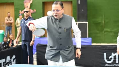 Dehradun News Inter-State Table Tennis Championship Begins CM Dhami Inaugurates Event and Play As well