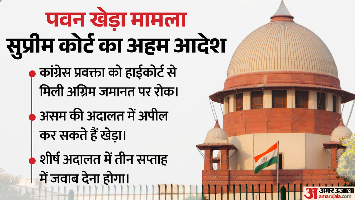 Hearing in Supreme Court, Assam government challenges relief granted to Pawan Khera, Updates