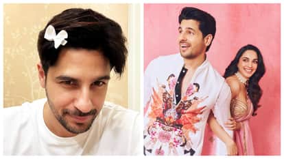 Sidharth Malhotra wears a bow gives a glimpse at being Saraayah dad