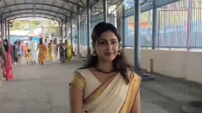 sonu sood offered prayer in tirumala vankateshwar temple with son and wife after mitali raj