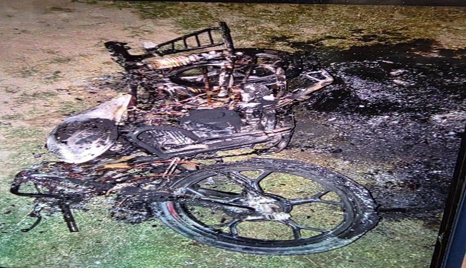 Forest beat officer of forest outpost in Kashipur assaulted, bike set on fire