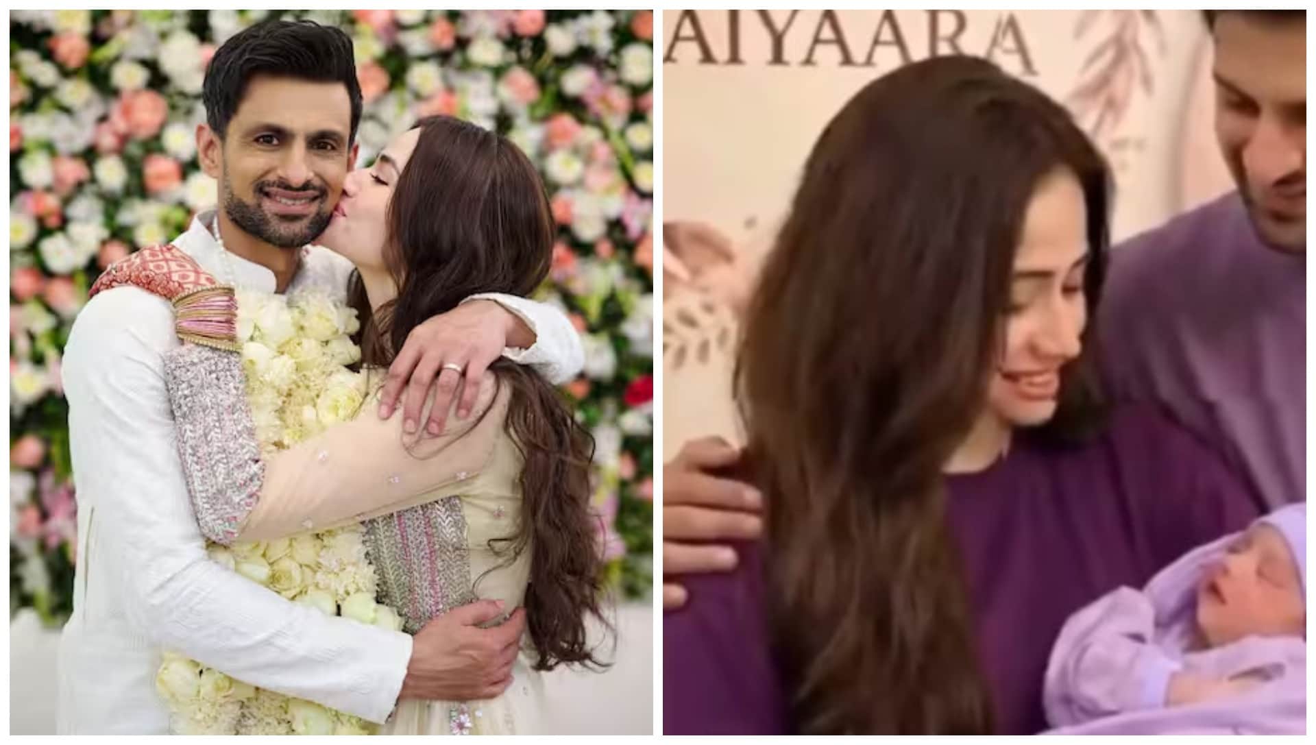 Fact Check: Did Shoaib Malik and Sana Javed Welcome a Baby? Truth Behind Viral Photos