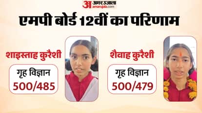 MPBSE MP Board 12th Result 2026 Two Sisters from Chhatarpur Top Home Science bring glory to family