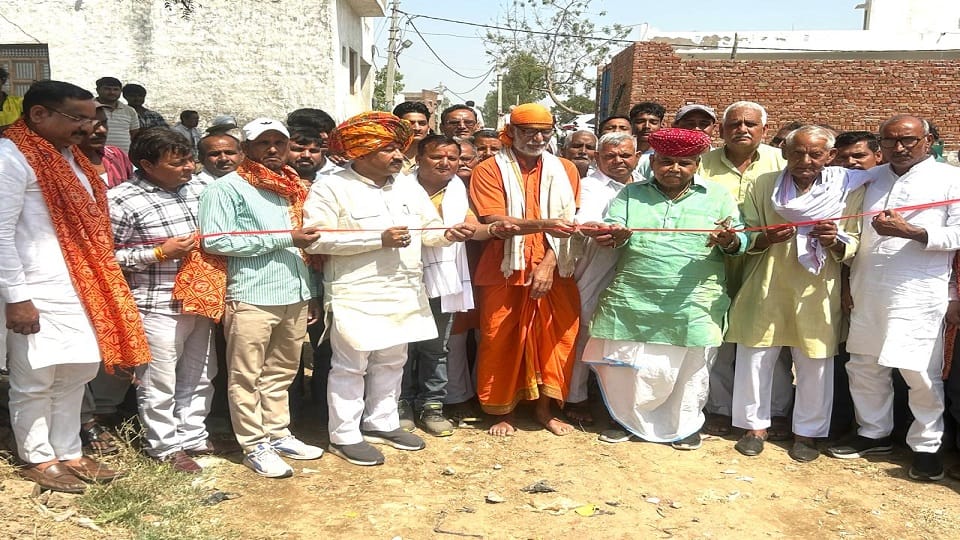 Foundation Laid for New Road to Kunda Dham in Agra
