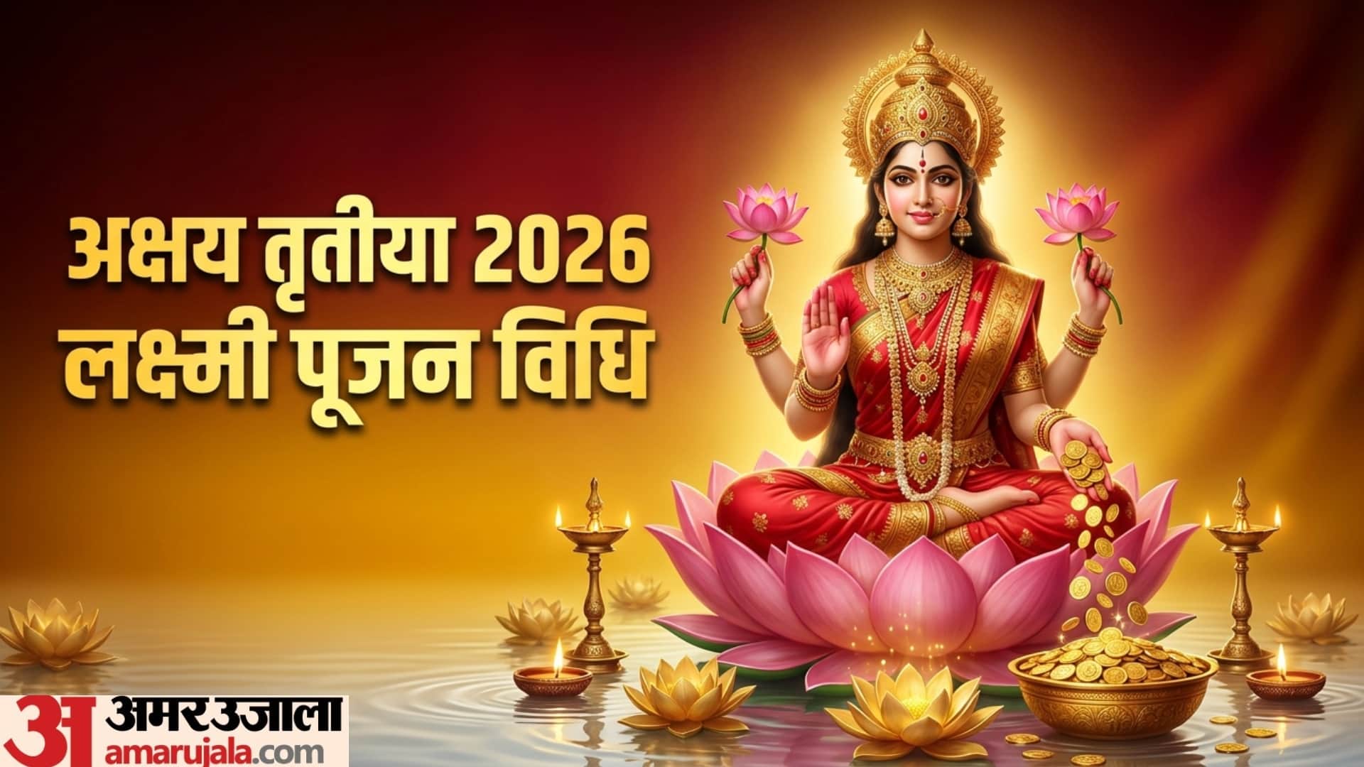 Akshaya Tritiya 2026 laxmi puja vidhi in hindi and mantra