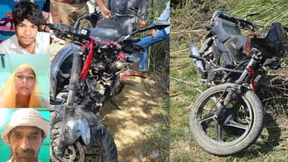 Two people died in head-on collision between two bikes in Firozabad