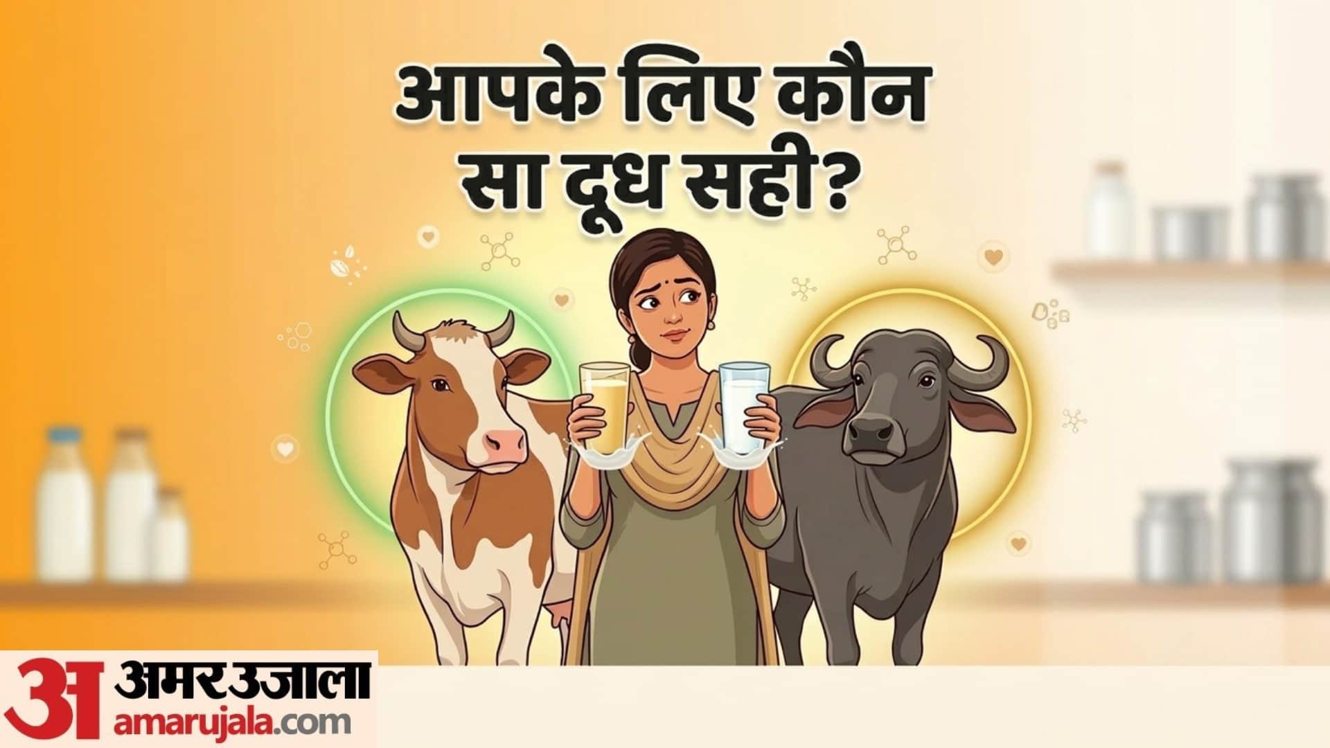 Cow Milk vs Buffalo Milk which is more beneficial for health know here