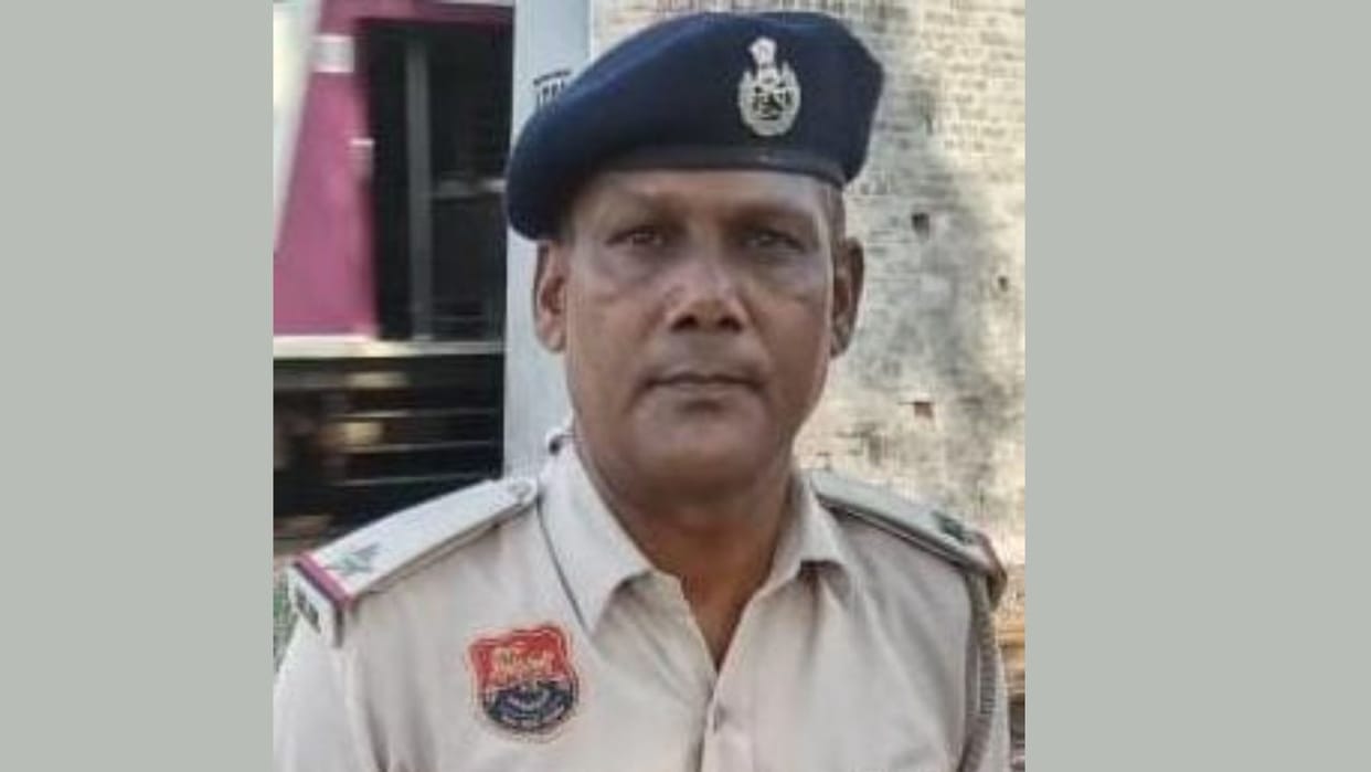 Faridabad ASI Rajendra injured after being hit by a car died