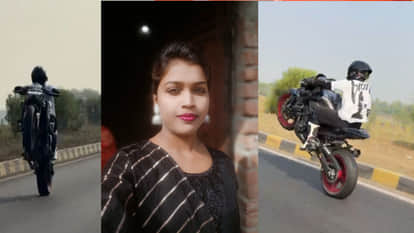 Accident occurred on Gorakhpur-Maharajganj four lane, bike rider also seriously injured