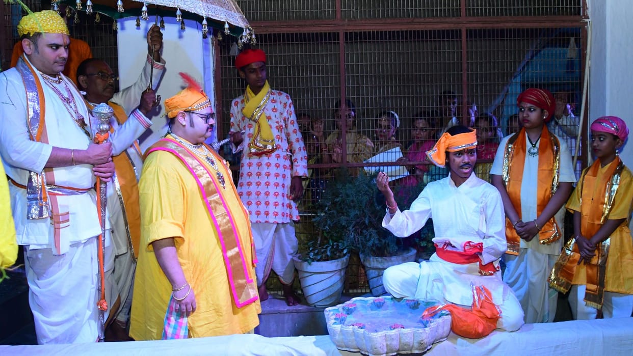 Vallabhacharya Prakatya Mahotsav Soulful Portrayal of Wisdom Patience and Surrender Audience Captivated