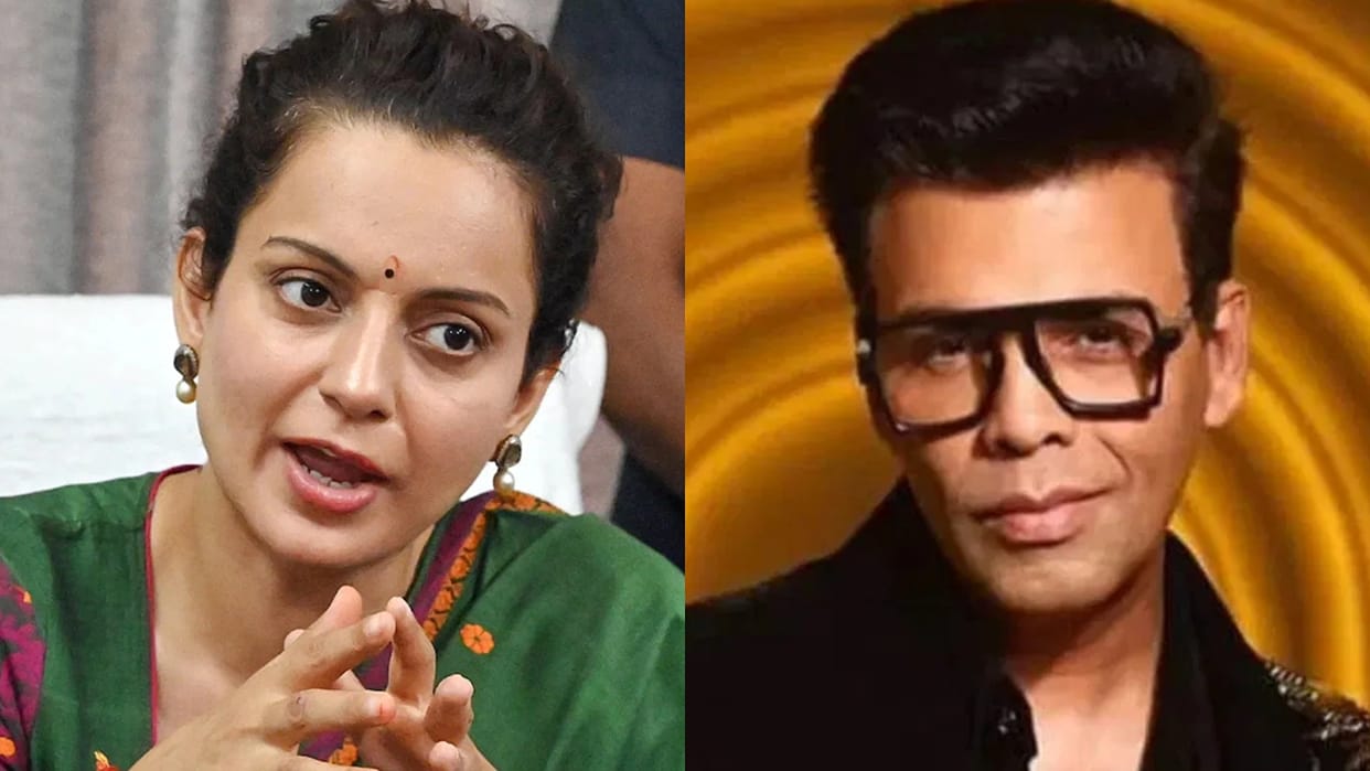 Kangana Ranaut Praise Karan Johar Sense of humour Says I dont think He Is A Bad Person