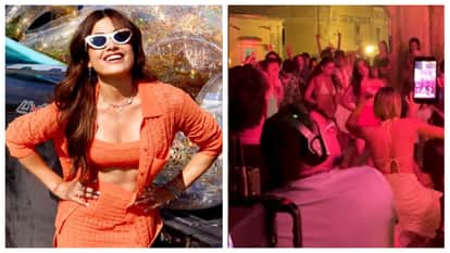 Cocktail 2 Rashmika Mandanna share bts video of Jab Talak song Shoot in Italy with Shahid kapoor Kriti sanon