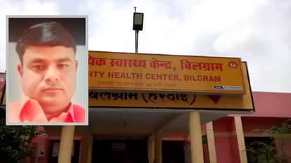 Hardoi Accident Bus carrying wedding guests overturns on expressway driver crushed to death