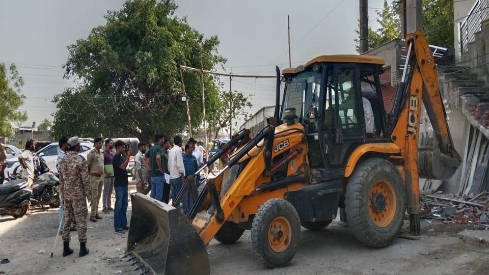 Action Taken Against Illegal Constructions in Agra
