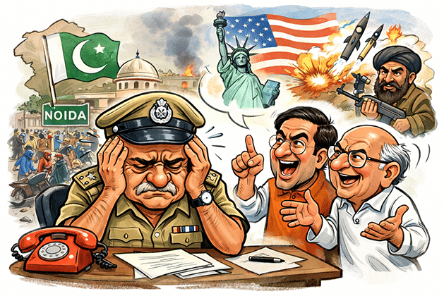 Suna Hai Kya : The khaki clad men are left scratching their heads, see new stories.