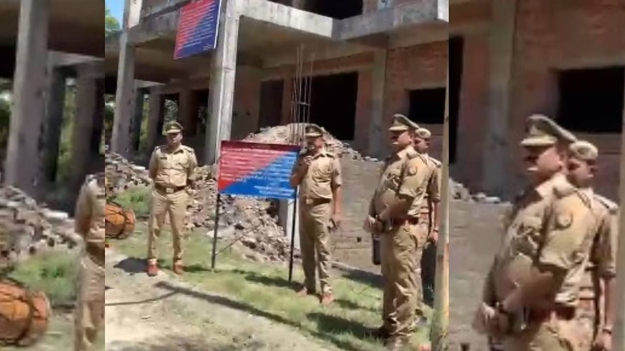 Mohanlalganj police took major action against gangsters, confiscating property worth Rs 5.78 crore.