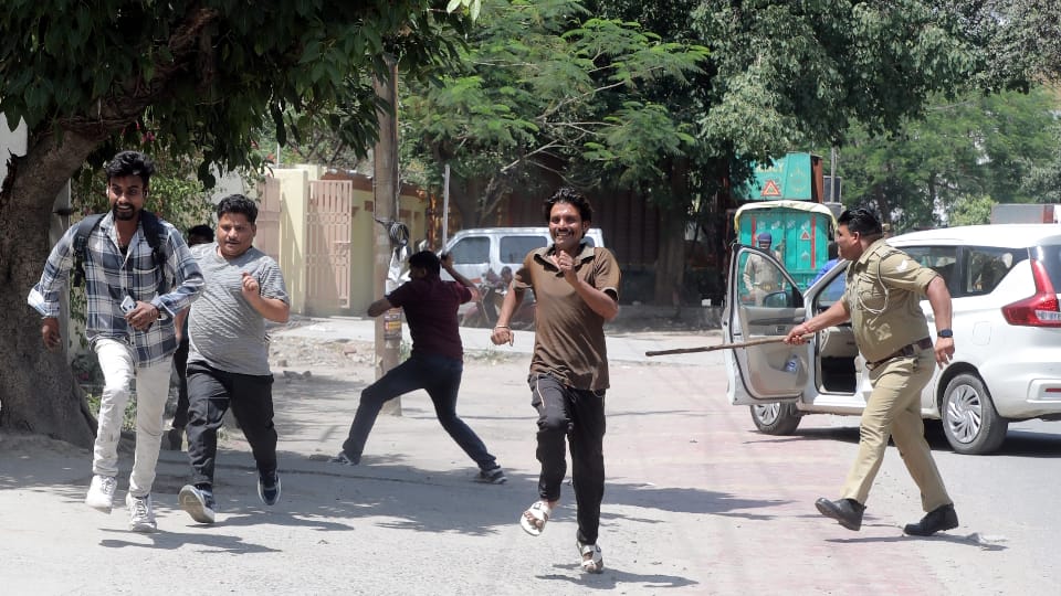 Noida Protest News: Violence Trigger from Telangana Karnataka via Telegram WhatsApp Messages STF Probe