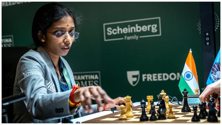 कैंडिडेट्स चेस: अब महिलाओं में भी होगी भारत की बादशाहत? विश्व चैंपियन बनने के लिए जू वेनजुन से भिड़ेंगी वैशाली