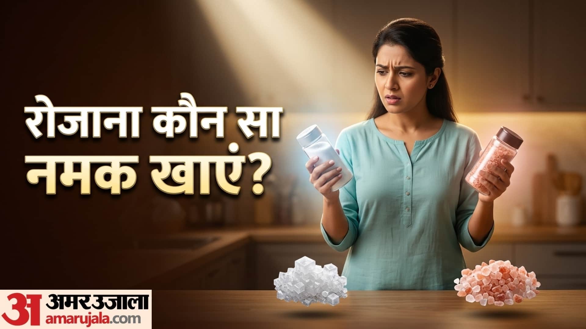 difference between rock salt and white salt sendha namak or white namak me kya achha hai