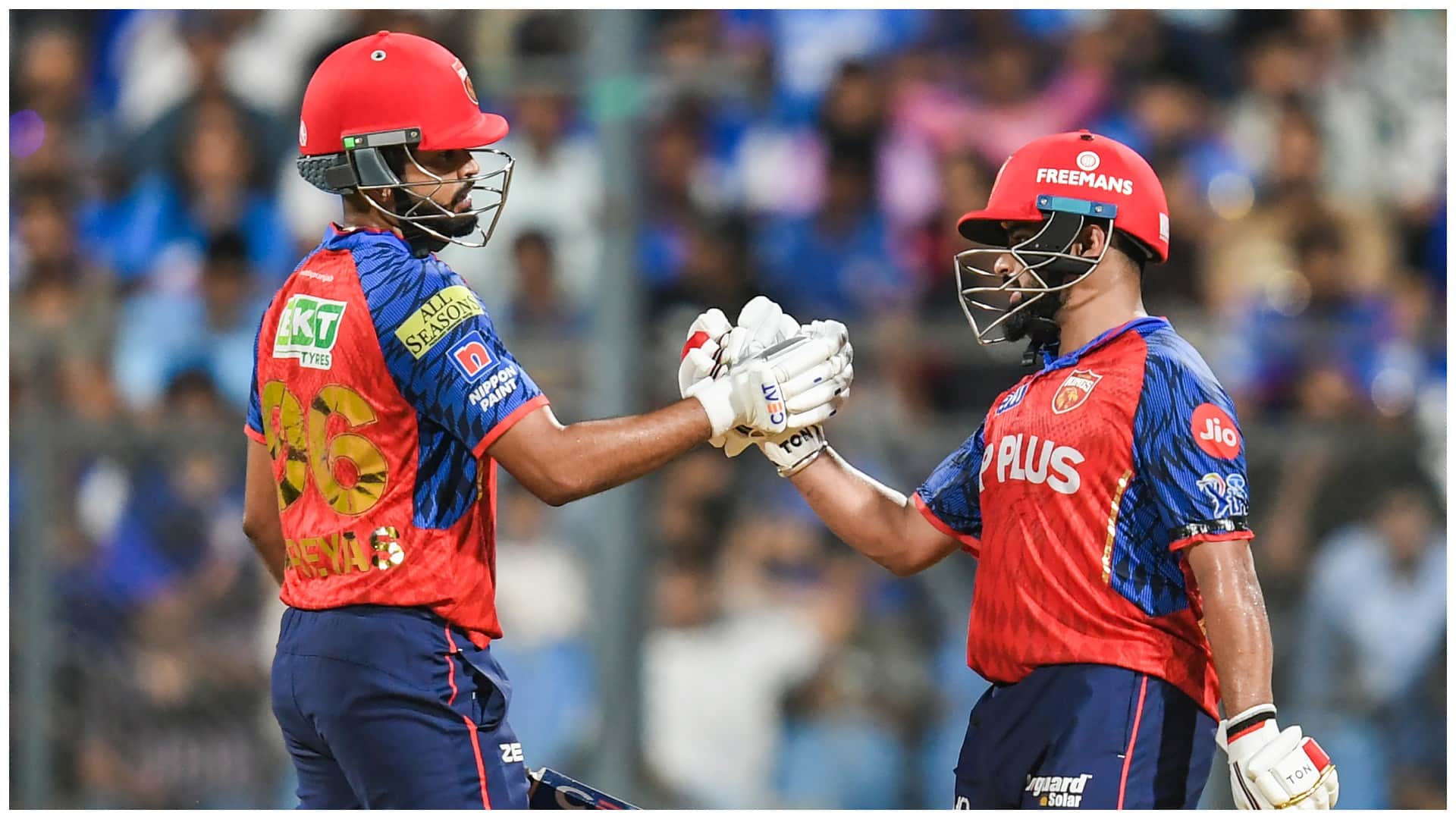 श्रेयस अय्यर-प्रभसिमरन सिंह