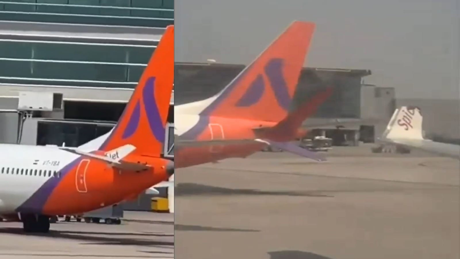 दिल्ली एयरपोर्ट पर बड़ा हादसा टला: दो विमान के पंख आपस में टकराए; सभी यात्री सुरक्षित