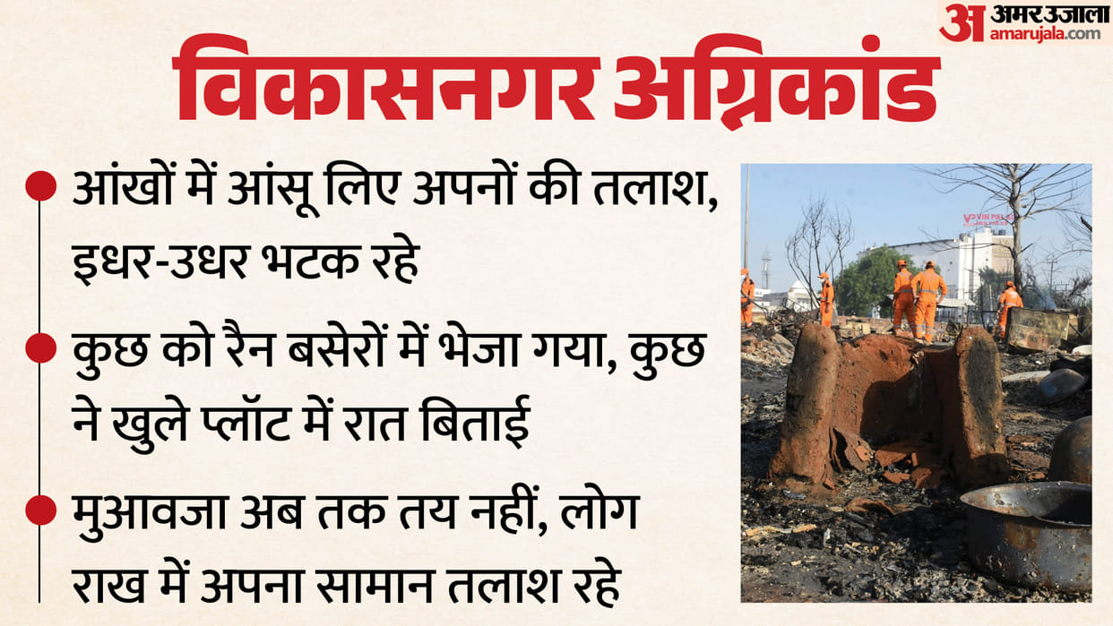 UP Heartbreaking Scene After the Fire Varmala Ceremony Held Amidst the Ashes, Nights Spent Under the Open S