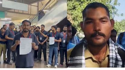 Noida Metro employees go on strike in Sector 51 raise salary and other demands