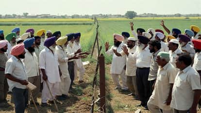 Border dispute over wheat harvesting between UP and Haryana