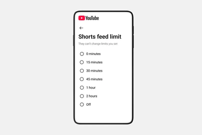 youtube adds 'zero minute limit' feature to hide shorts and control screen time