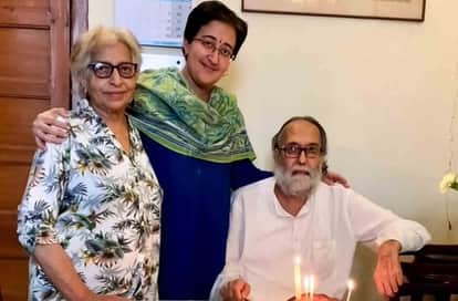 Former Delhi CM Atishis Father Passes Away Condolences from Kejriwal to Sisodia