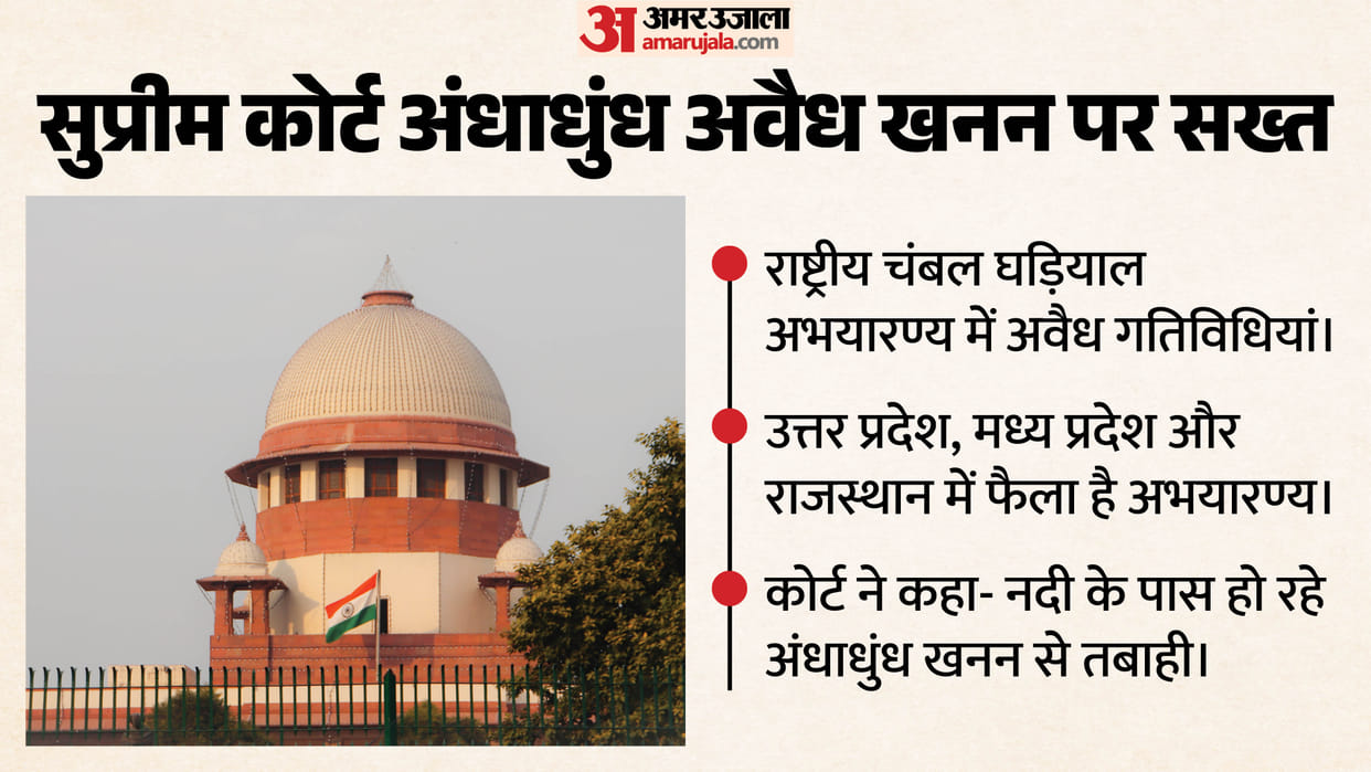 Supreme Court's remarks refer to environmental crisis and devastation