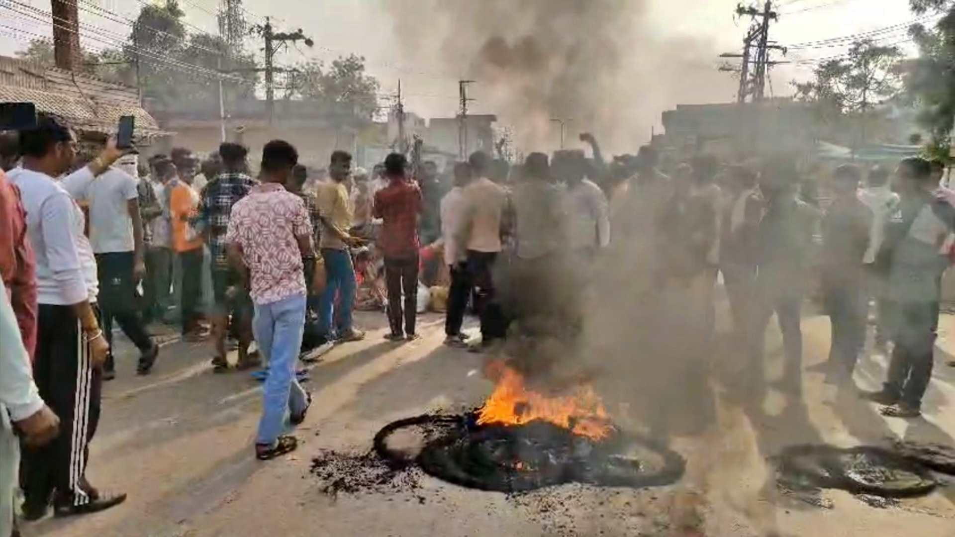 Baran Tragedy: Young Siblings Killed in Collision with Mining Tractor; 3-Hour Traffic Jam on Shahabad Road