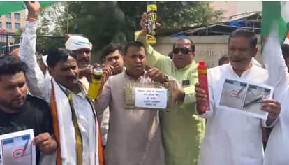 Bhopal News: After Rats, Now a Cockroach Infestation at AIIMS; Congress Stages Unique Protest—Leaders Arrive A