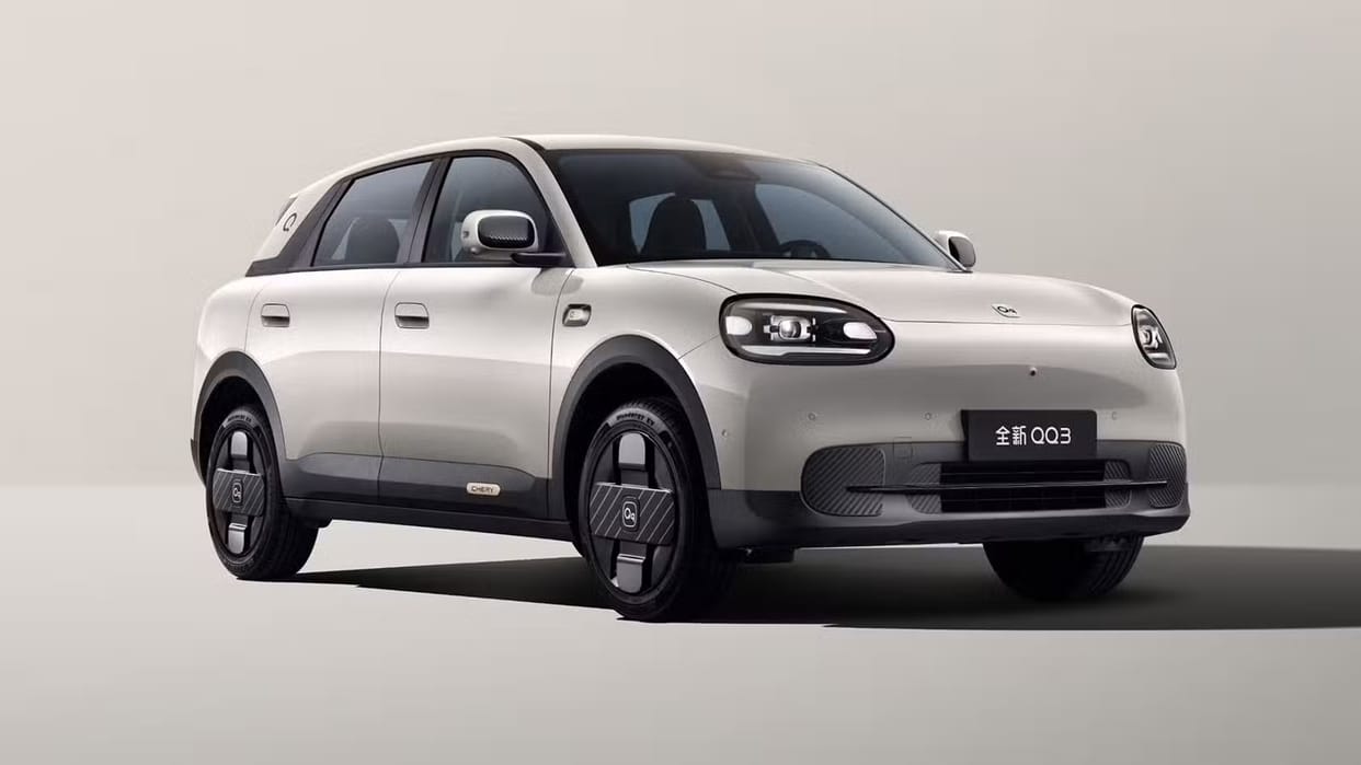 Chery QQ3 Electric SUV Design Patent Filed in India, EV Expansion Plans Strengthen