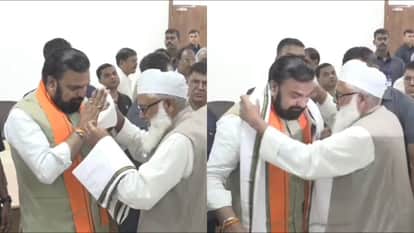 CM Samrat Chaudhary refused to wear Muslim cap Janta Darbar viral video Patna Bihar news bjp party