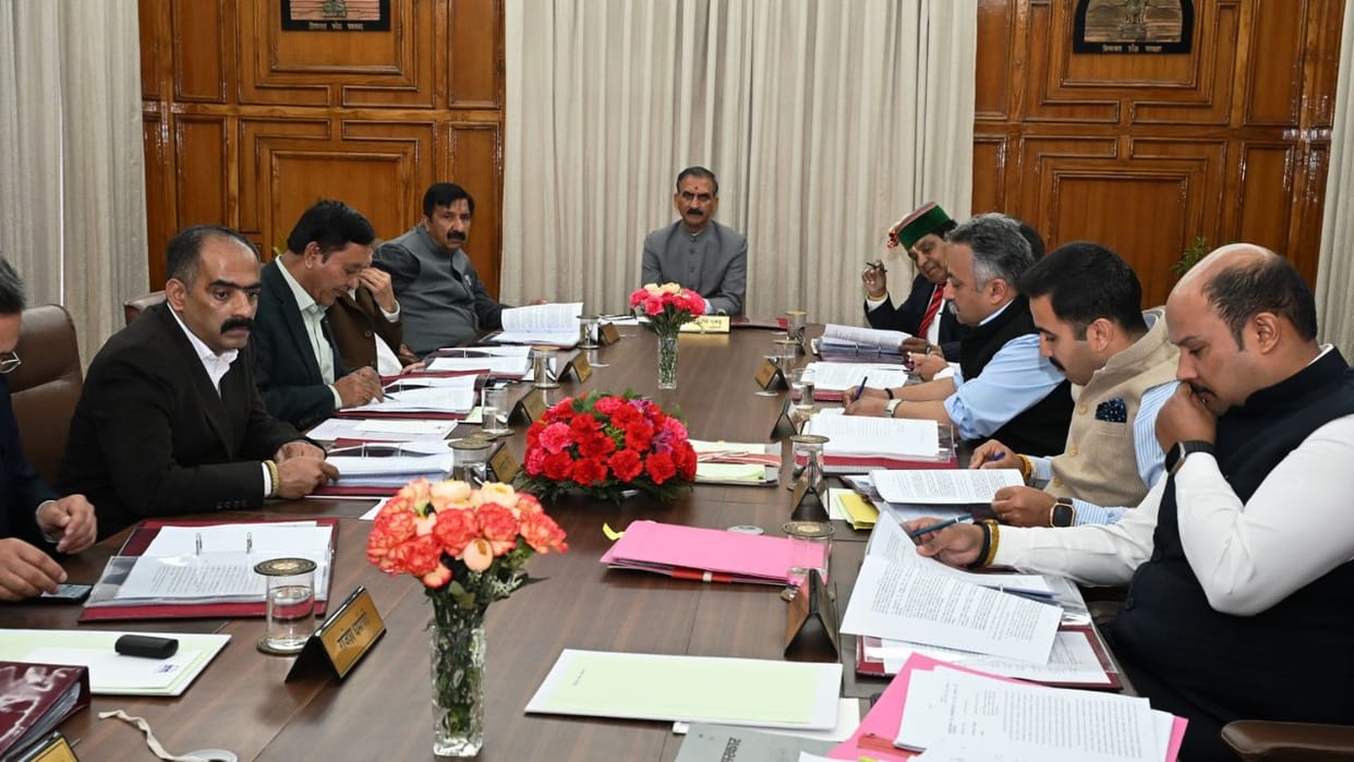Know All Himachal Cabinet Decisions Friday CM Sukhvinder Singh Sukhu
