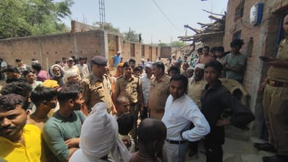 Chitrakoot Short Circuit Devastates Two Brothers Households 7 Month Old Infant Burnt Alive in Flame