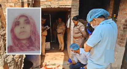 Banda Brutal Murder Enraged over food not being prepared husband kills wife with an axe accused absconding