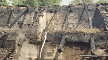 Chitrakoot Short Circuit Devastates Two Brothers Households 7 Month Old Infant Burnt Alive in Flame