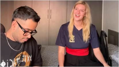 german influencer lizlaz post liked by Virat kohli glamorous photos fans shocked avneet kaur anushka sharma