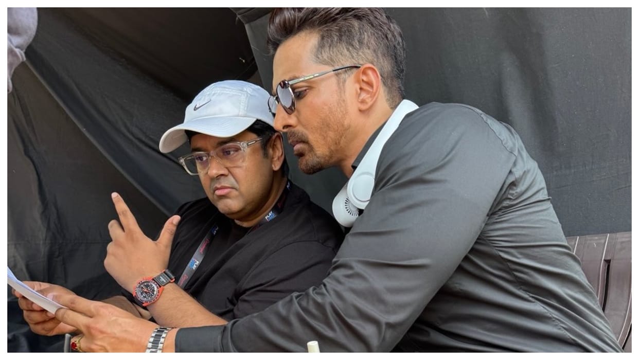 Milap Zaveri share post with Harshvardhan Rane Day 1 shoot of ek deewane ki deewaniyat Thanks Audience