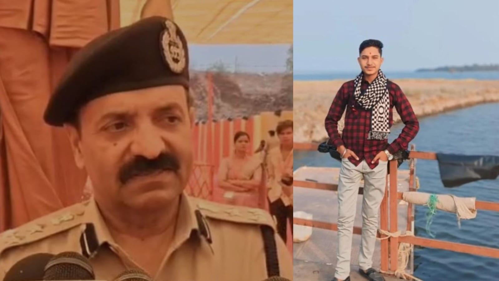 पुलिस ने आरोपी को गिरफ्तार किया।