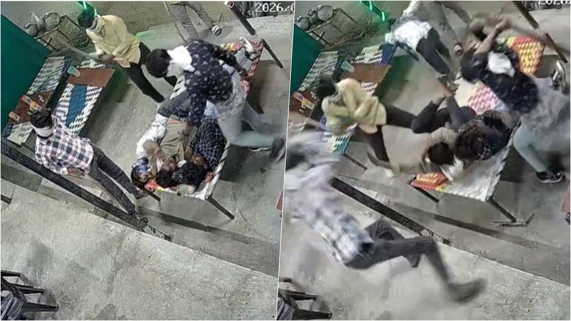 ढाबे पर सो रहे युवकों पर बदमाशों ने किया हमला
