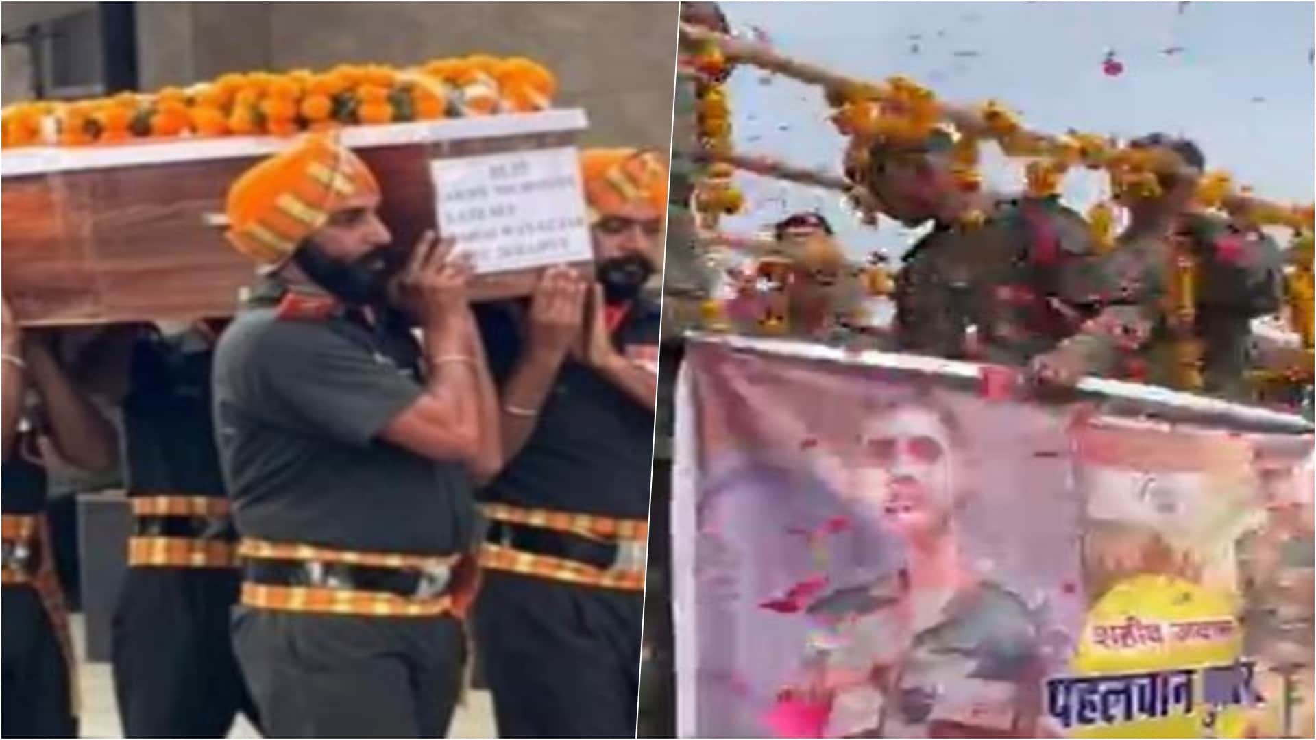 Chittorgarh News: Village mourns as child’s salute bids farewell to soldier wrapped in tricolour