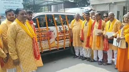 Ram Jyoti departs from Ayodhya for Siliguri worship rituals to commence on April 24