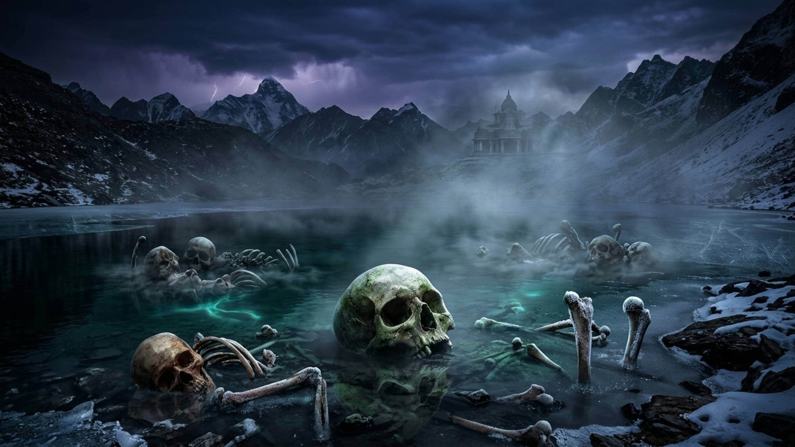 Lake of Skeletons Roopkund Lake In Chamoli Uttarakhand Mystery